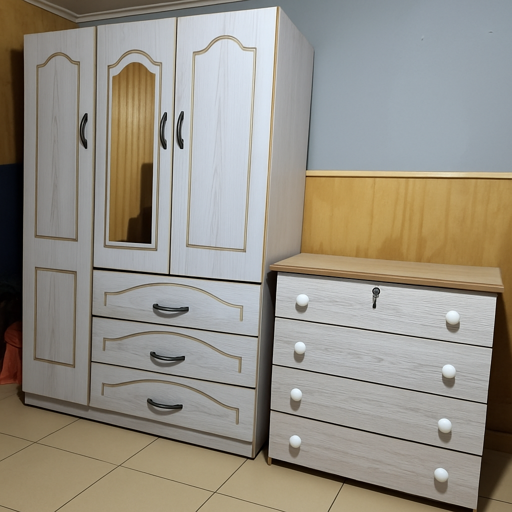 🧥 Combo Closet + Cómoda