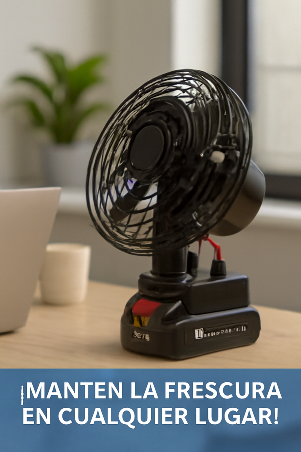 Ventilador Recargable 21V Inalámbrico