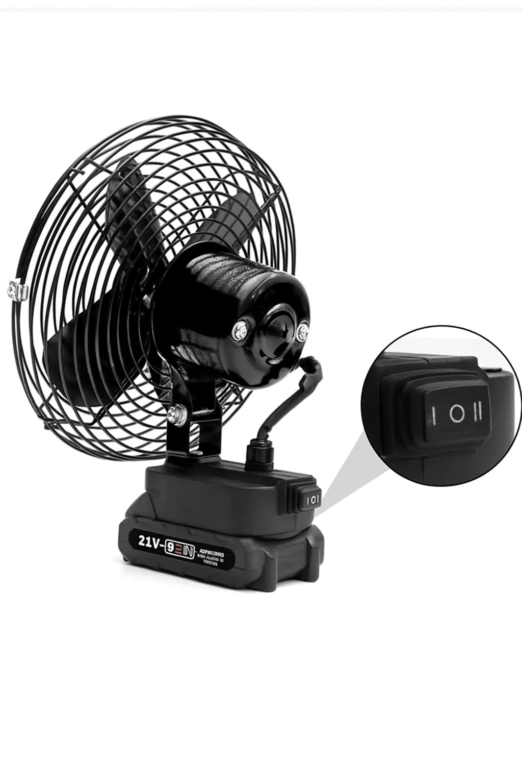 Ventilador Recargable 21V Inalámbrico