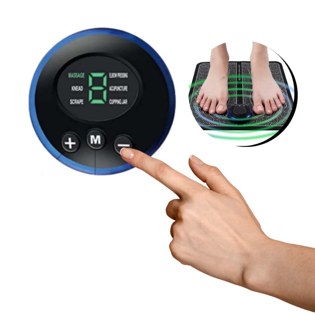 🦶 ElectroPad™ – Alfombra de Masaje y Estimulación para Pies