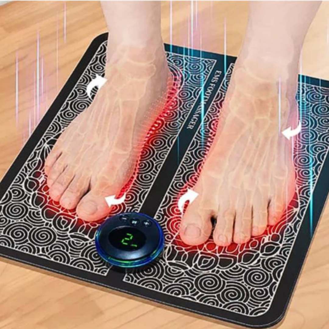 🦶 ElectroPad™ – Alfombra de Masaje y Estimulación para Pies