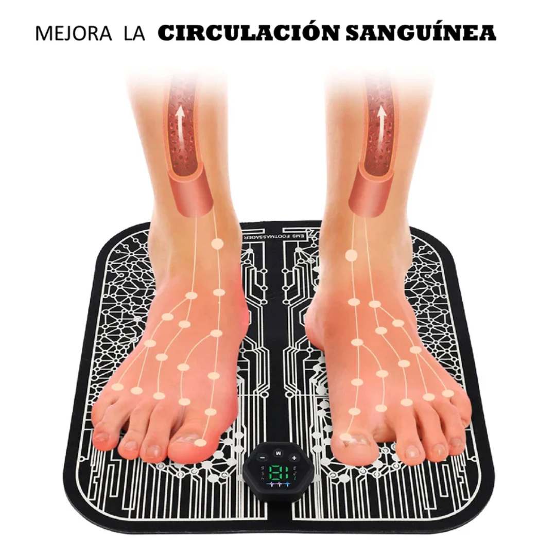 🦶 ElectroPad™ – Alfombra de Masaje y Estimulación para Pies