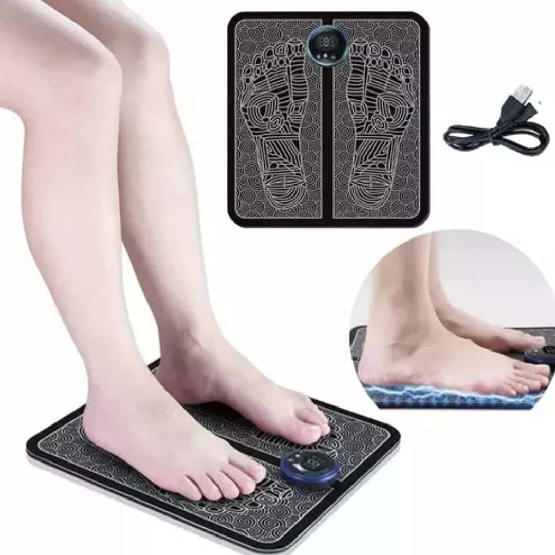 🦶 ElectroPad™ – Alfombra de Masaje y Estimulación para Pies