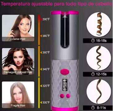 CurlGlam™ Onduladora Black Premium