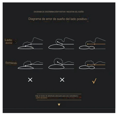 ErgoSleep™ 💤 Almohada Ortopédica