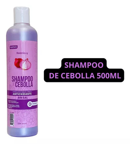 ✨ Shampoo + Bálsamo de Cebolla Roja Anticaída✨