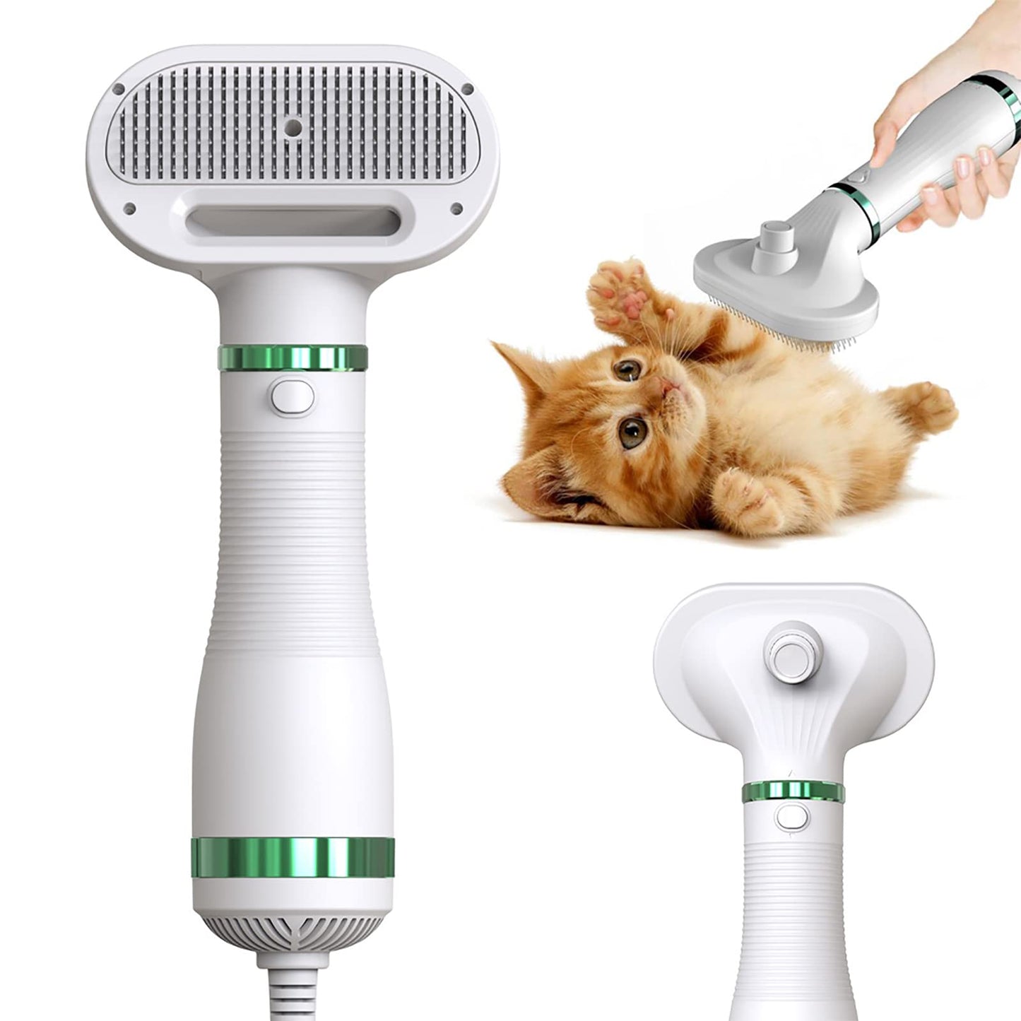 PetBrushDry™ - Cepillo Secador 2 en 1 para Mascotas