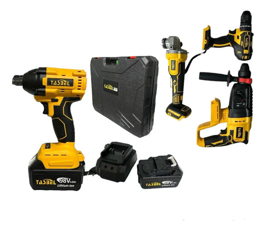 🛠️ Combo Herramientas Inalámbricas TASBEL™ - Potencia Profesional 98