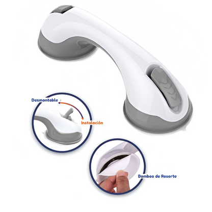 GripSafe™  Barra de Apoyo con Ventosa.