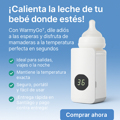WarmyGo™ – Calienta Mamaderas Portátil