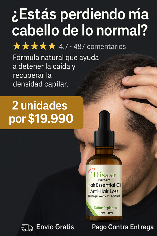 ACEITE DISAAR HAIR CARE ANTICAIDA 30 GR