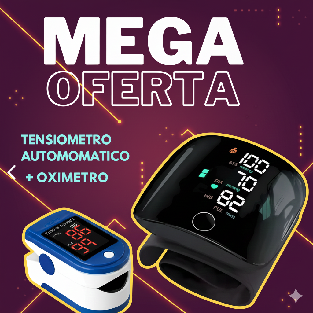 HealthTrack™ – Tensiómetro Digital de Muñeca Recargable