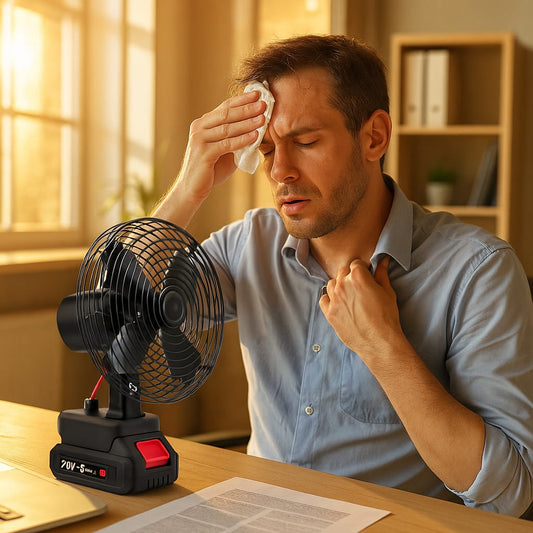 Ventilador Recargable 21V Inalámbrico